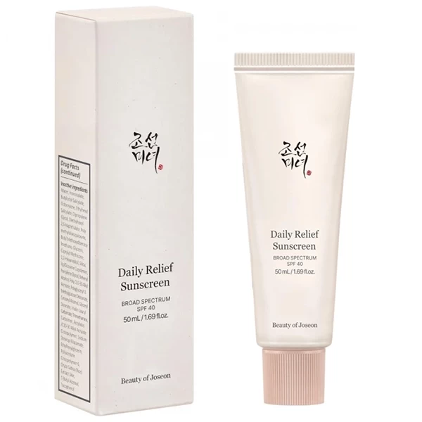 Protetor Solar Beauty of Joseon Daily Relief Sunscreen SPF 40 50 ml