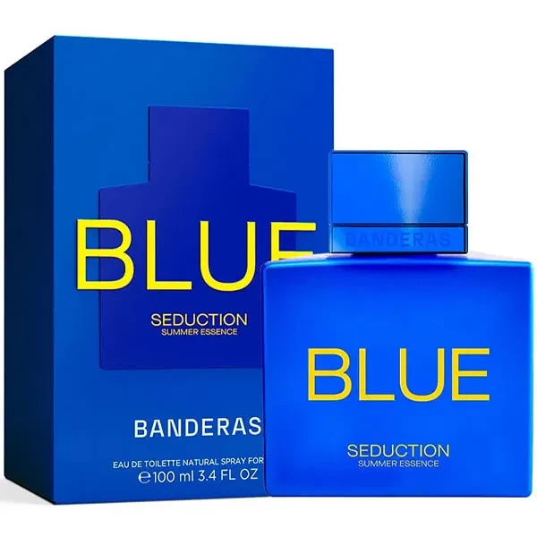 Perfume Masculino  Antonio Banderas Blue Seduction Summer Essence EDT 100 ml