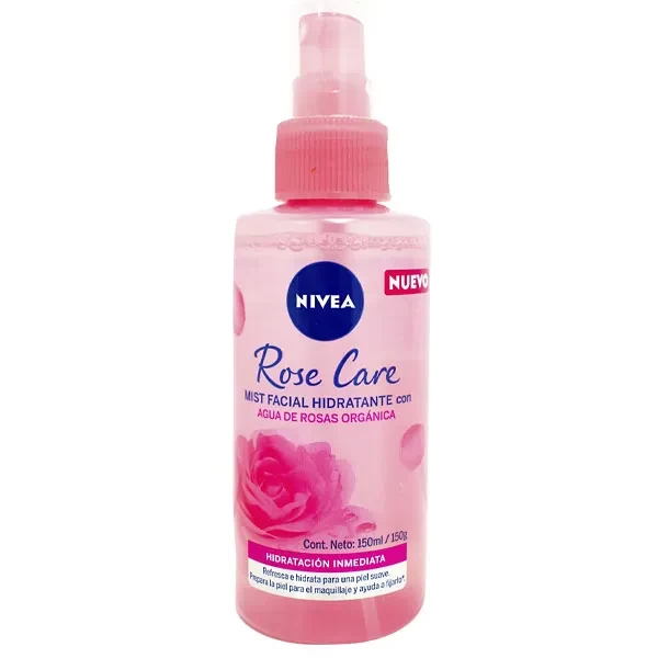 Mist Facial Hidratante NIVEA Rose Care de 150 ml