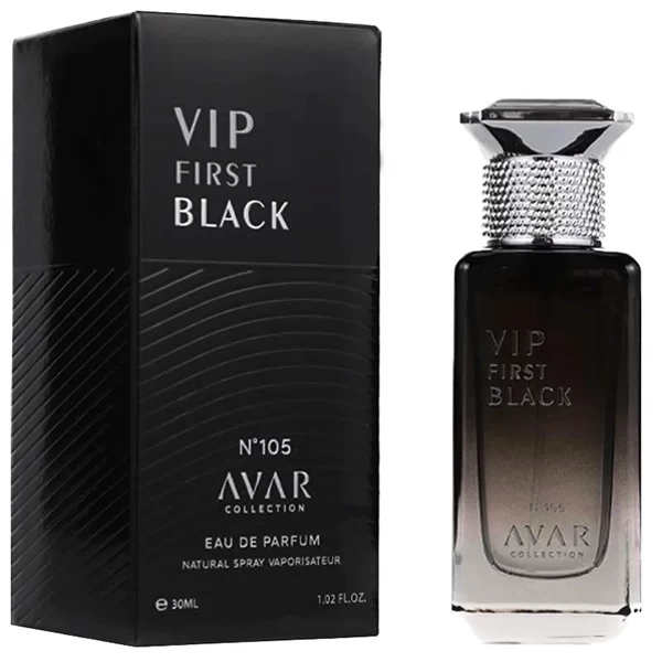 Perfume Masculino Avar Collection Vip First Black N°105 EDP