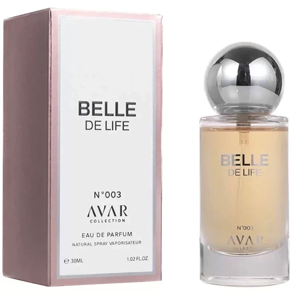 Perfume Feminino Avar Collection Belle de Life N°003 EDP
