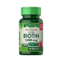 VITAMINAS NATURE'S TRUTH ULTRA BIOTIN 78 CÁPSULAS