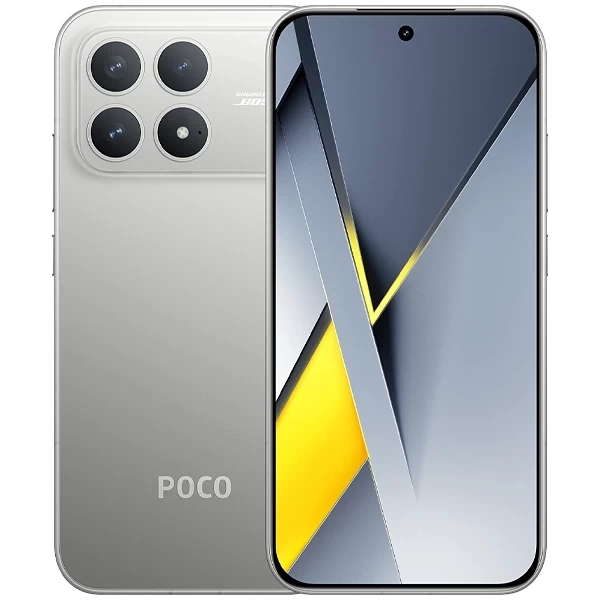Celular Xiaomi POCO F8 Pro NFC Dual SIM 512GB 12GB RAM de 6.59" 50+50+8MP 20MP - Titanium Silver (Global)